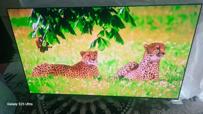 Samsung oled ultra smart 4k 77inch used good condition Flat Screen TV - Good Condition