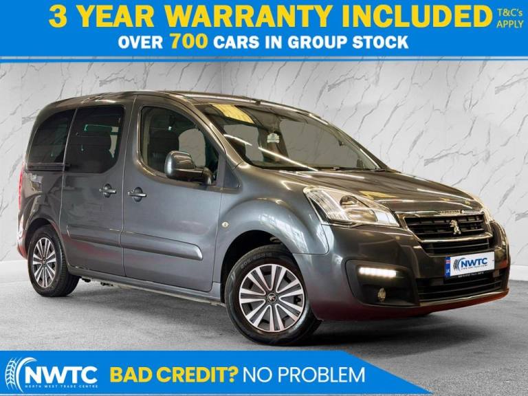 2016 Peugeot Partner 1.6l 5dr Auto 100 BHP MPV Diesel Automatic