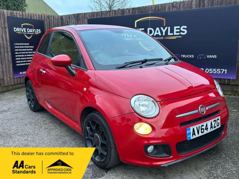 2014 Fiat 500 1.2 500 S 3dr Hatchback Petrol Manual