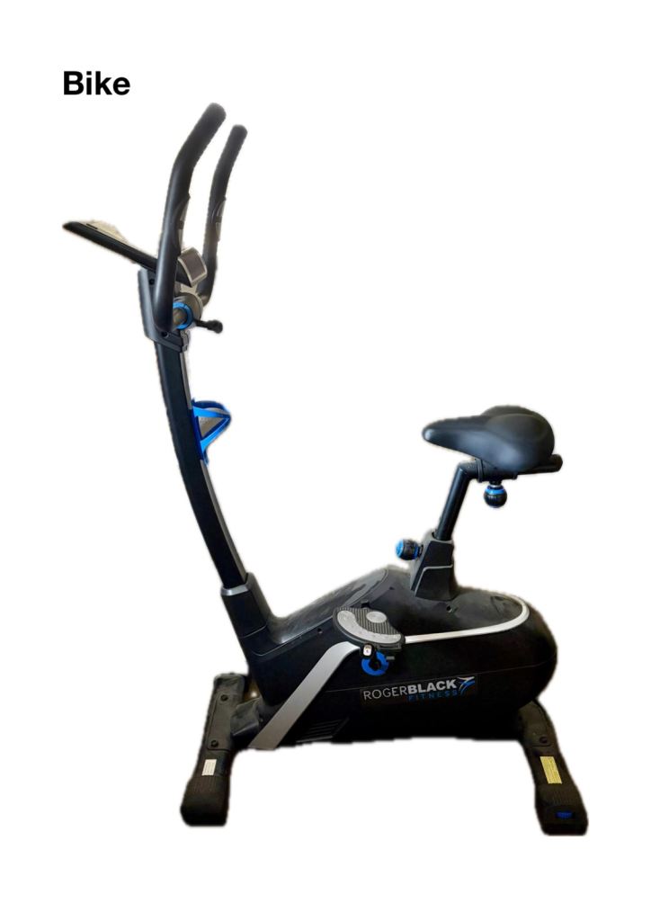 ROGER BLACK Exercise Bike – Good Condition, Home Gym