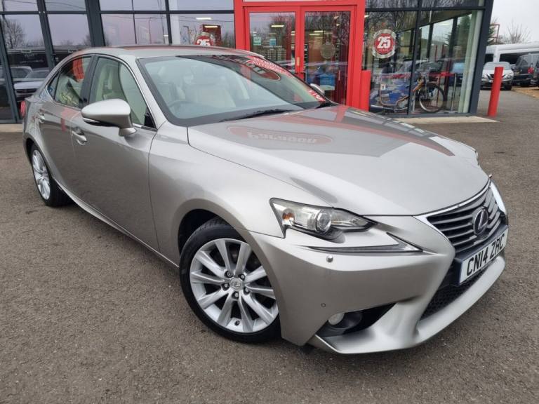 2014 Lexus IS 2.5 300h Luxury Saloon 4dr Petrol Hybrid E-CVT Euro 5 (s/s) (223 ps) Saloon PETROL/...