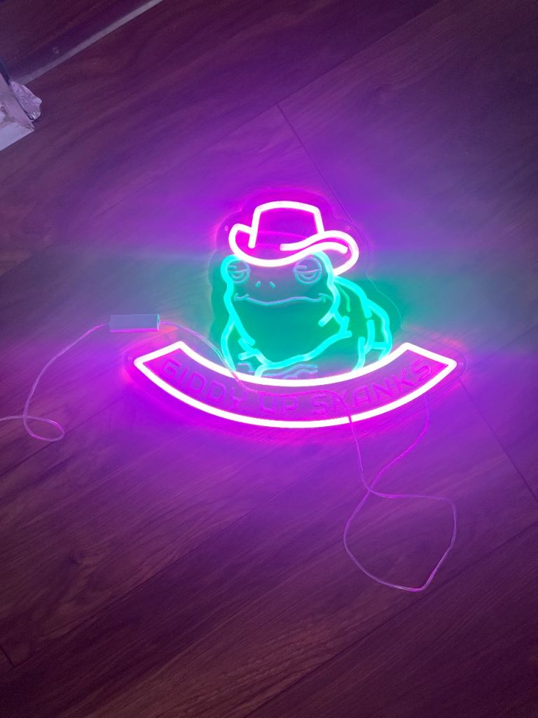 Light up sign