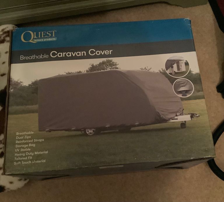 XL breathable caravan cover