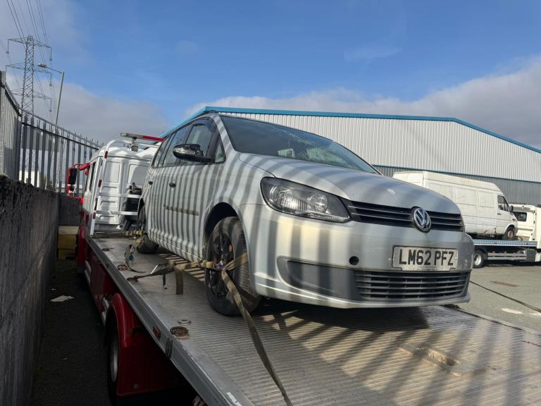 2012 Volkswagen Touran S TDI DSG Auto MPV Silver Diesel