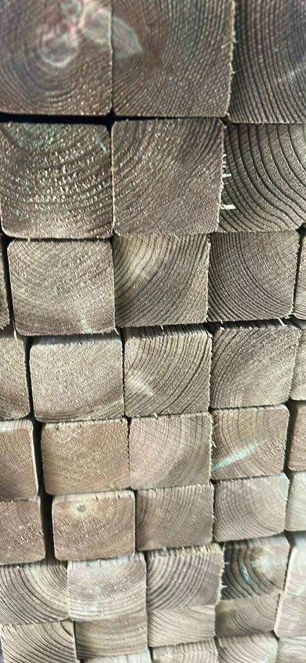 2x2 Treated Timber eased edge 2.4m - Delivery Available
