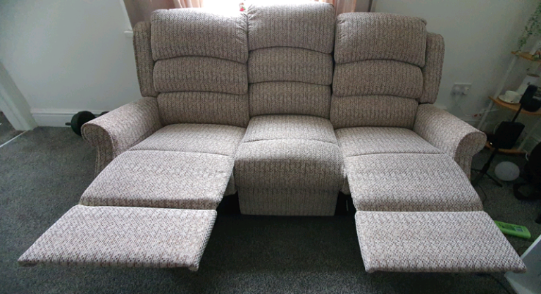 3 seater Manual Reclining sofa