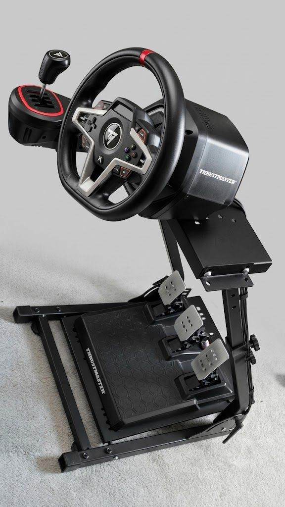 Thrustmaster T248 Wheel + TH8S Shifter + Maxx Tech Stand RACING SIM RIG BUNDLE