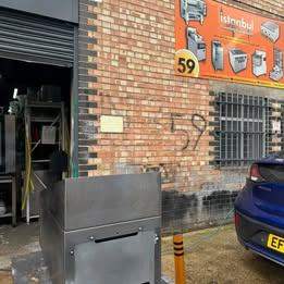 Falcon Natural Gas Chargrill G3425 40cm Single Burner Table top Serviced Restaurant Cafe Kebab