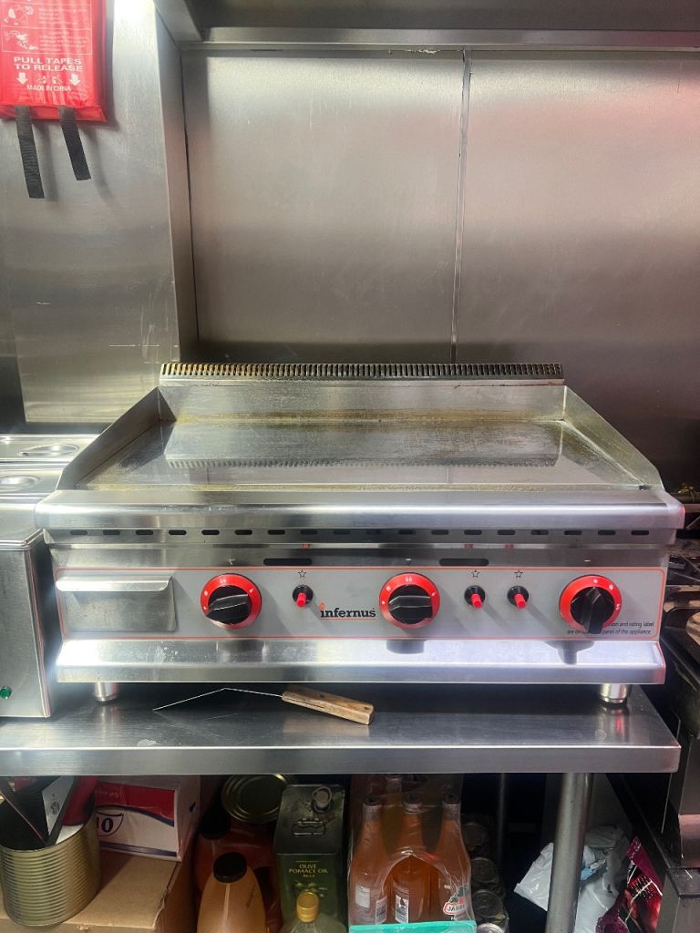 Infernus gas grill chrome 75cm