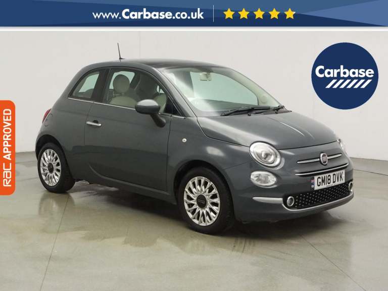 2018 Fiat 500 1.2 Lounge 3dr HATCHBACK PETROL Manual
