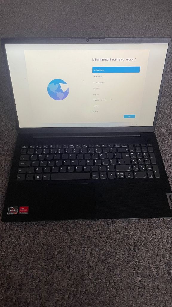 Lenovo Laptop with AMD Ryzen 5 7000 Series Processor, 8GB RAM