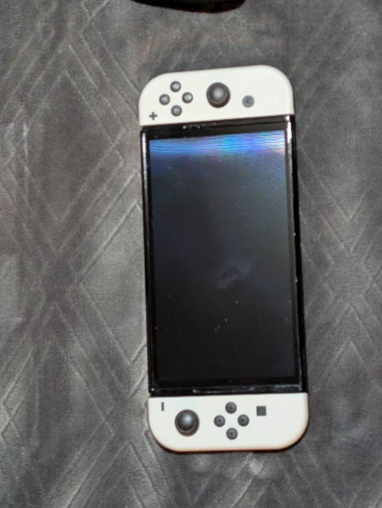 Nintendo Switch OLED with accessories