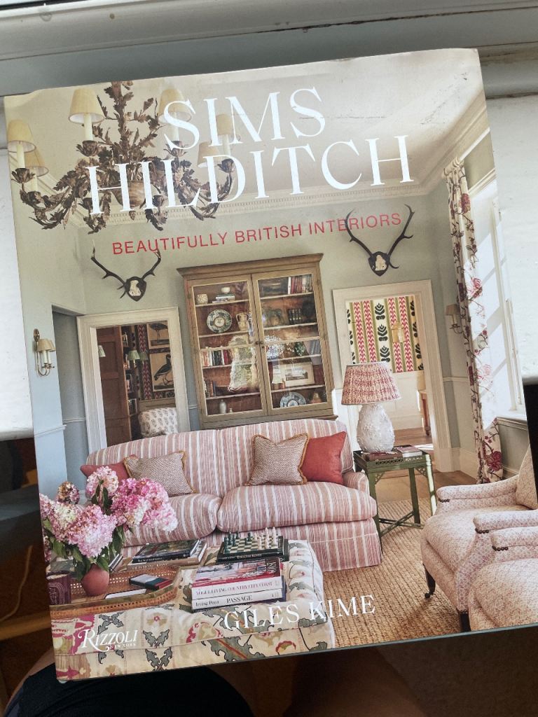 Sims Hilditch Beautifully British Interiors Book – Good Condition