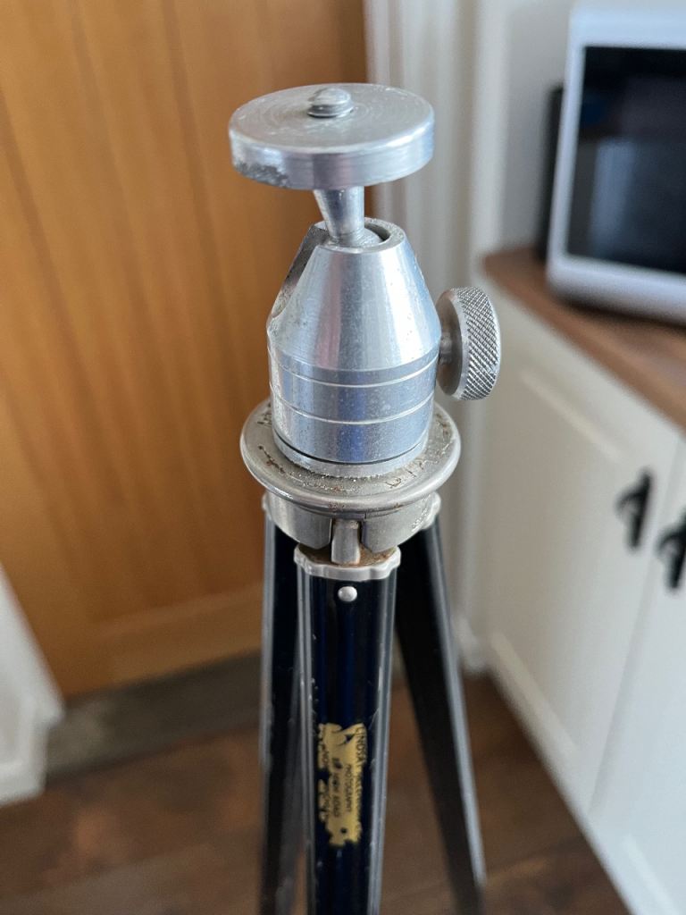 Vintage camera tripod