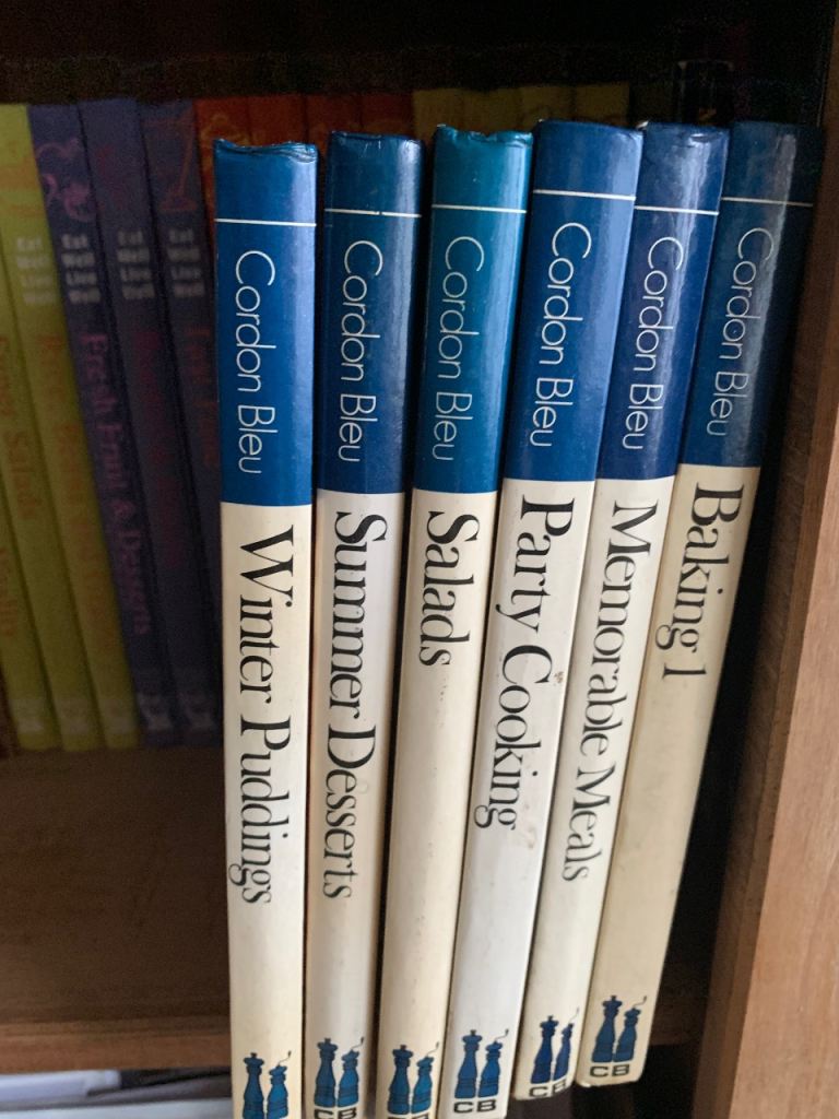 Cordon Bleu Cookery Books – Set of 6, Good Condition