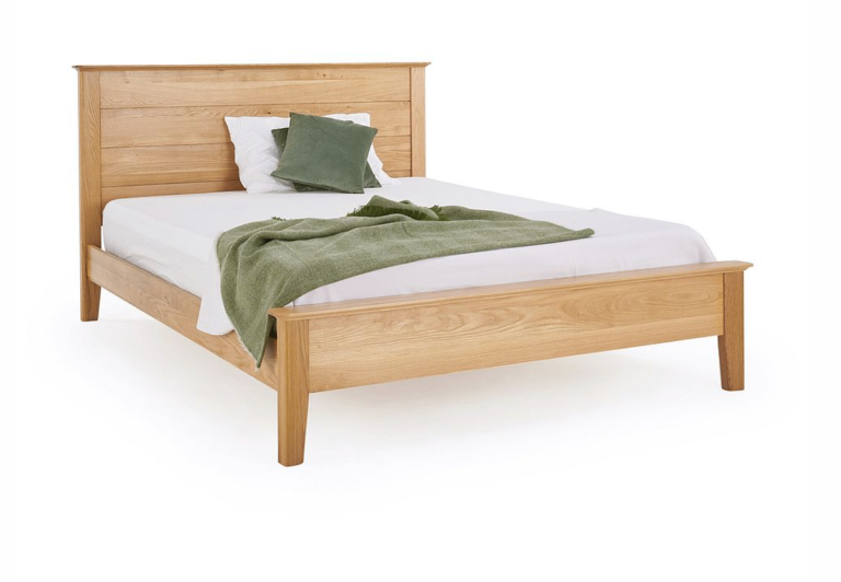 King-size Bed | Natural Solid Oak | £575 only | Price Negotiable 