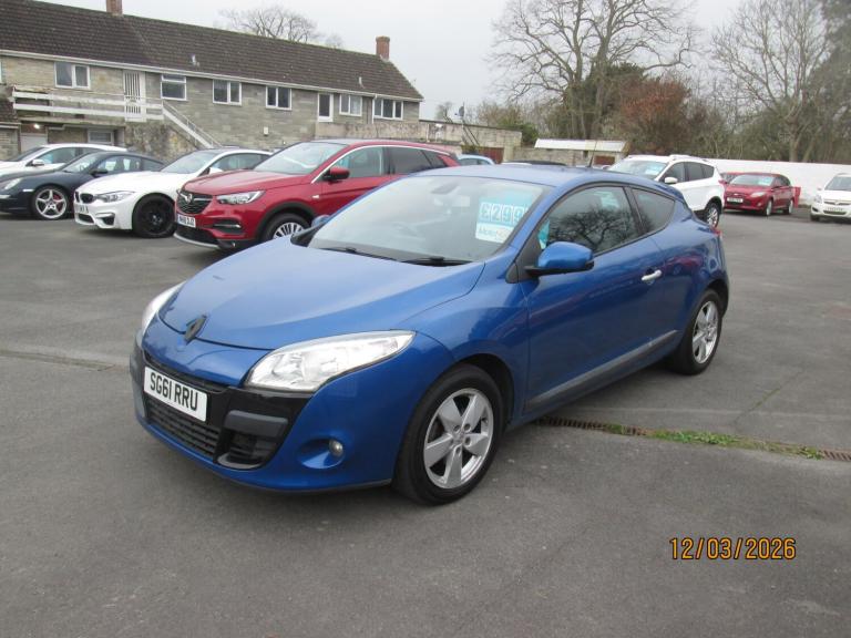 2011 Renault Megane 1.5 dCi 110 Dynamique TomTom 3dr COUPE Diesel Manual