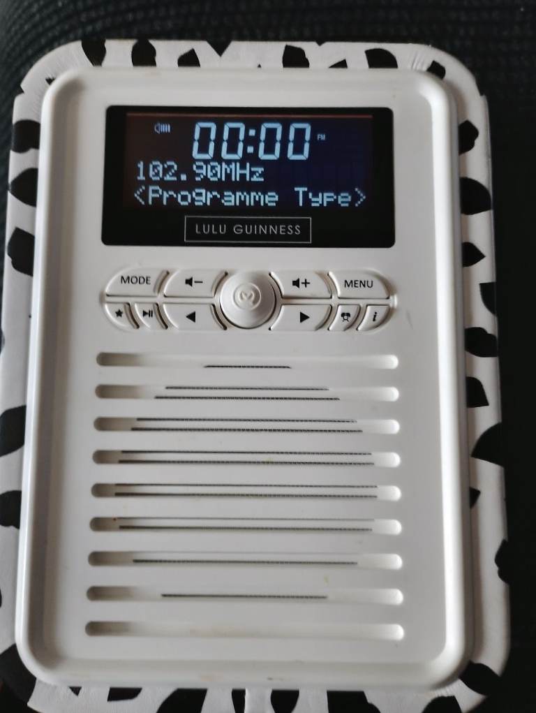 Lulu Guinness Retro Mini DAB/FM Radio & Bluetooth Speaker