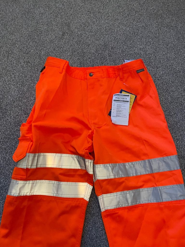 Portwest Brand New Hi Vis Pants 