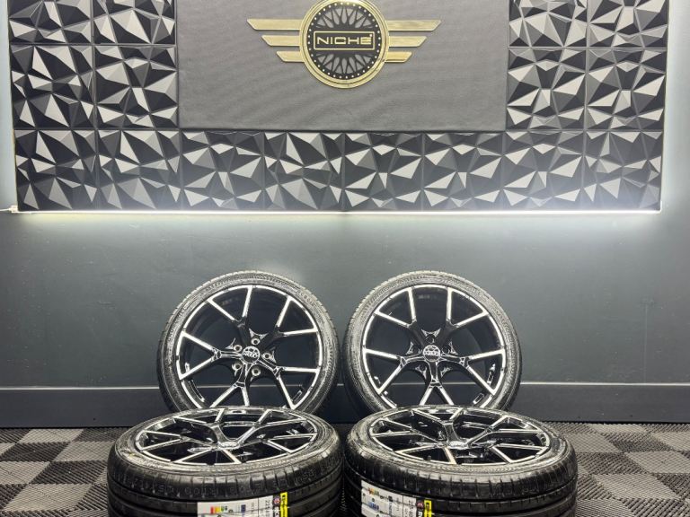 NEW 18” inch audi rs3 s3 a3 alloys wheels black edition 5x112 tt vw caddy golf r a4 8y