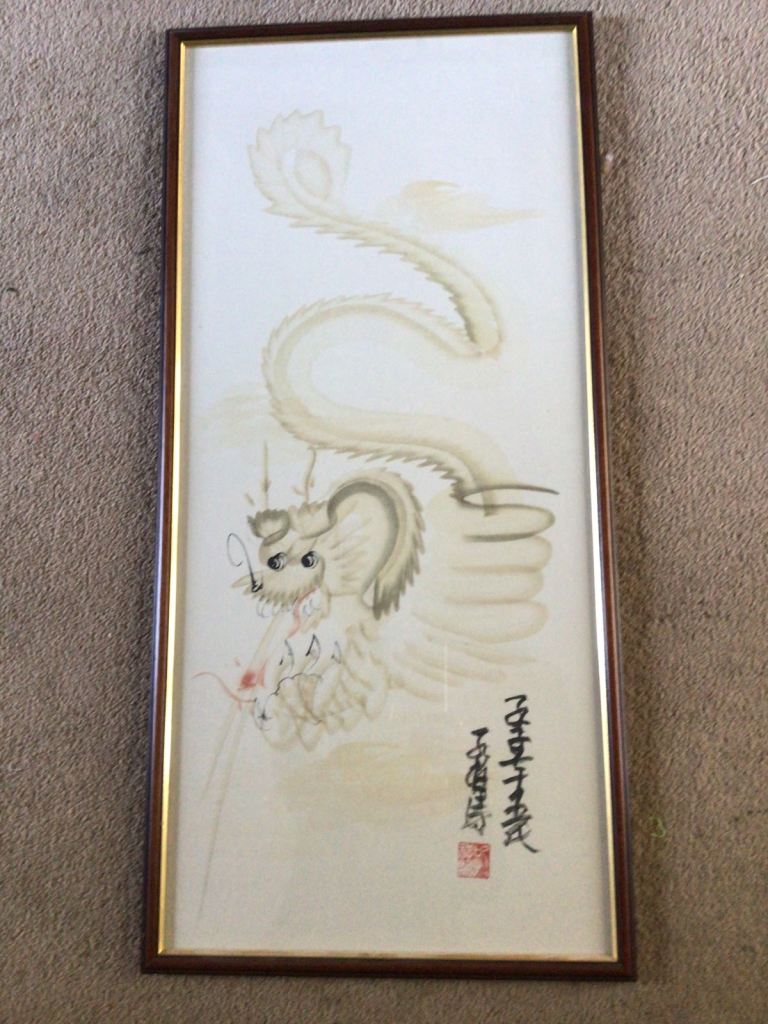 Chinese Dragon Painting from China