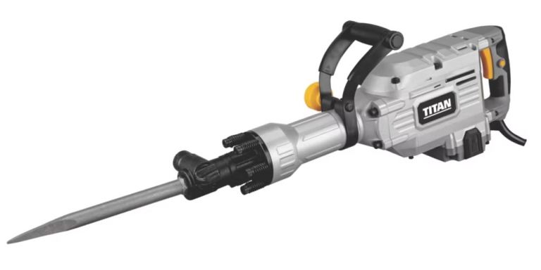 Titan 1700W Heavy Duty Concrete Breaker (TTB811DRH)