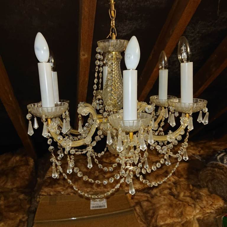 Antique Chandelier Victorian 