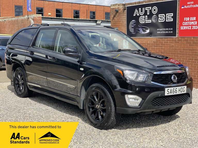 2016 Ssangyong Musso 2.2D EX Auto 4WD Euro 6 4dr PICK UP Diesel Automatic