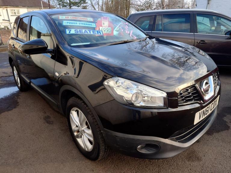 2012 Nissan Qashqai+2 1.6 Acenta 2WD Euro 5 (s/s) 5dr HATCHBACK Petrol Manual