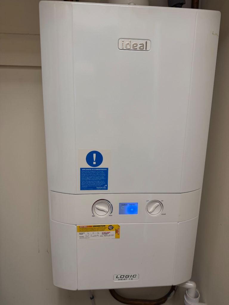 Ideal logik gas boiler