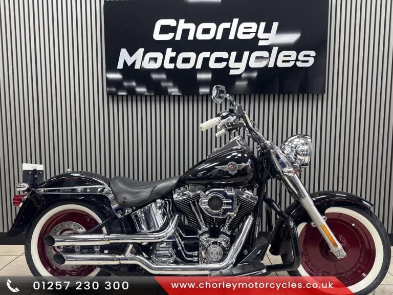 2002 Harley Davidson FAT BOY FLSTF low ride custom bobber