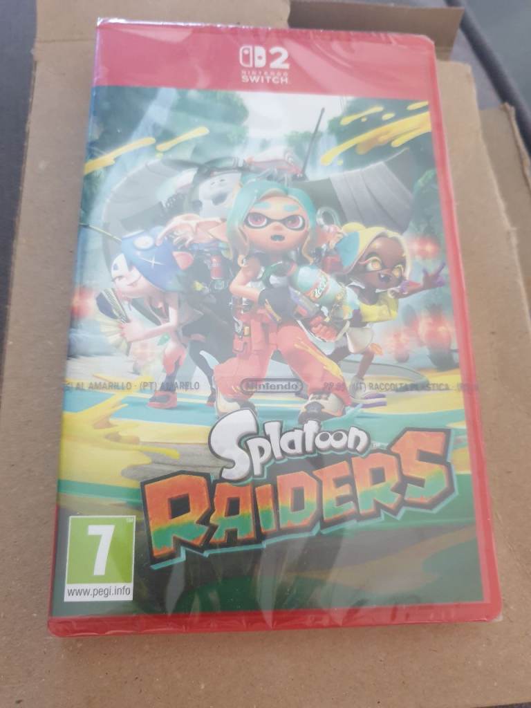 Nintendo Switch Splatoon Raiders Game - Brand New, Sealed