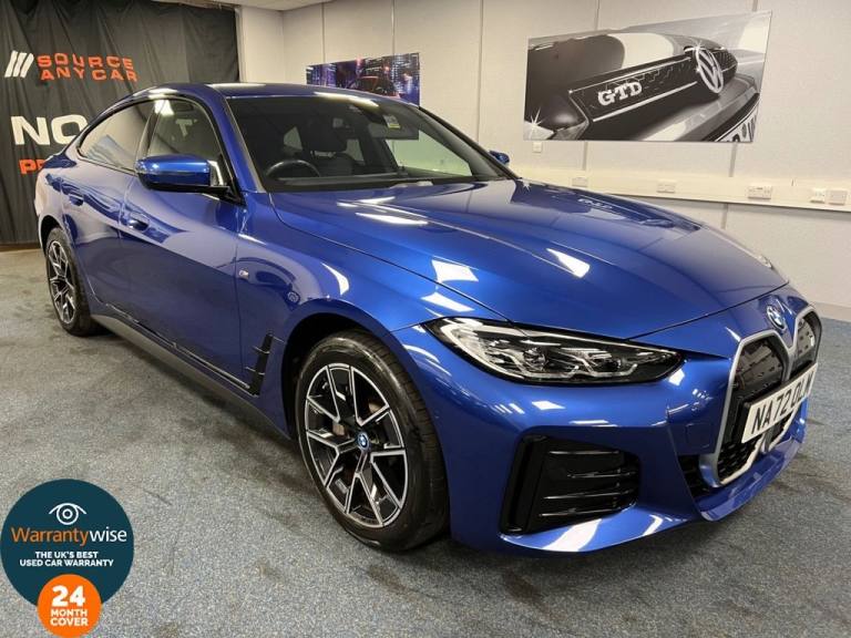 2022 BMW i4 40 83.9kWh M Sport Gran Coupe 5dr Electric Auto eDrive (340 ps) Hatchback ELECTRIC Au...