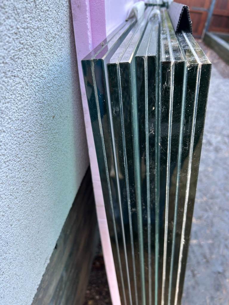 Balcony glazing glass - multiple panels available 