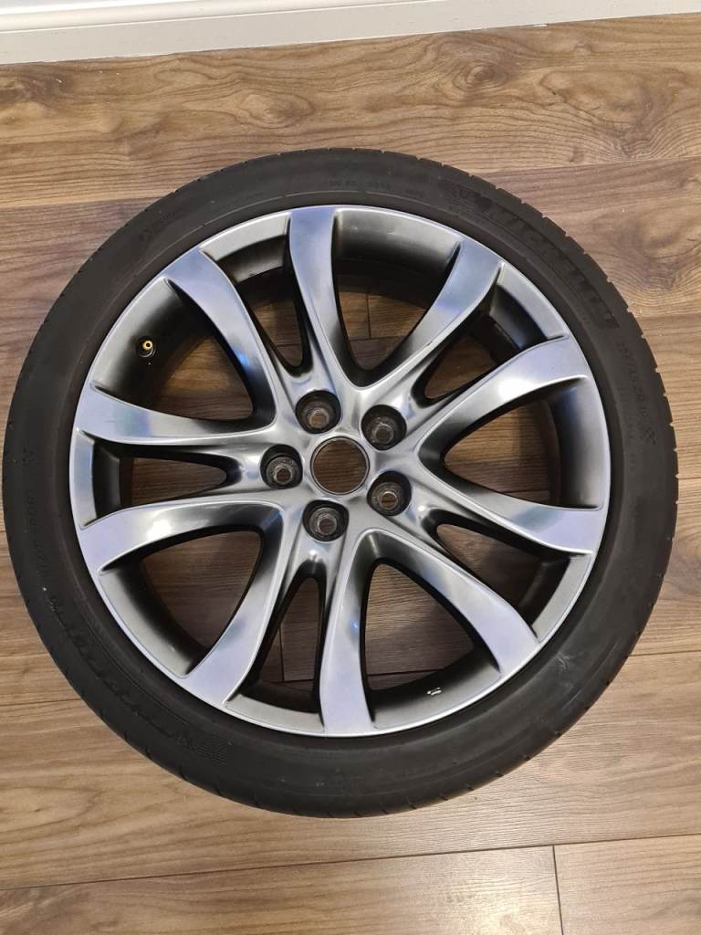 Mazda 6 19 inch Alloy Wheel & Michelin 225 45 19 Tyre