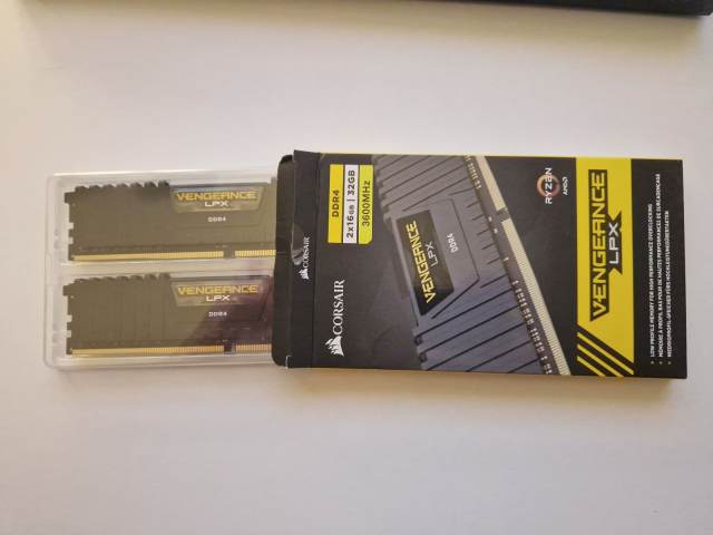 Vengeance LPX DDR4 32GB (2x16GB) RAM 3600mhz Memory, £175.00 for