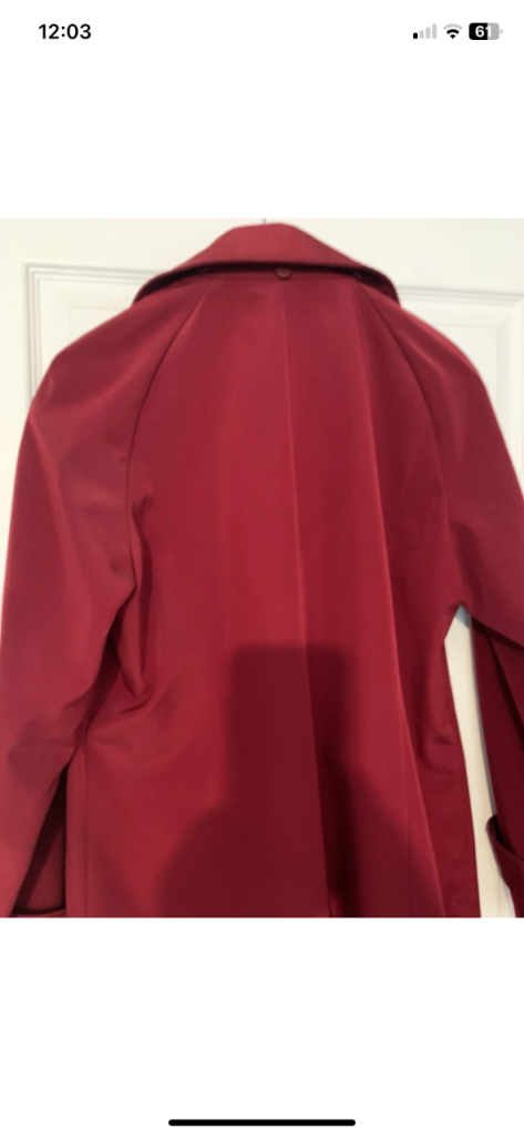 Calvin Klein Single Breasted Women’s Trench Coat VGC Small Size