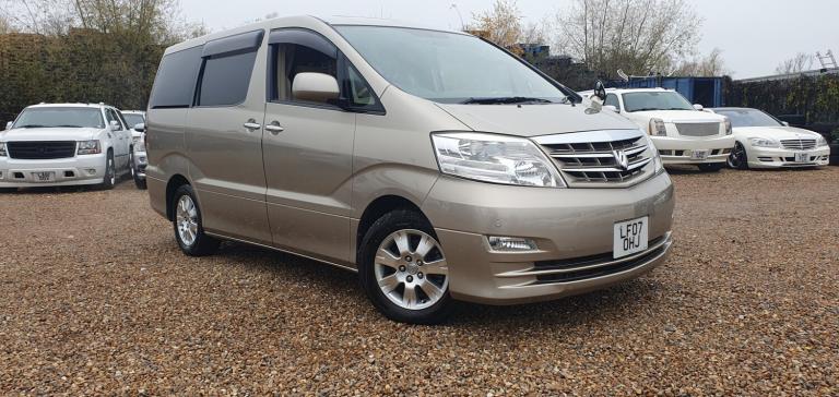 2007 TOYOTA ALPHARD 3.0 V6 VVT-I AUTO 8 SEATER LOW MILEAGE SUNROOF ULEZ FREE