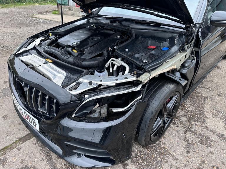 2021 70 REG MERCEDES C-CLASS COUPE AMG LINE MHEV DAMAGED REPAIRABLE SALVAGE