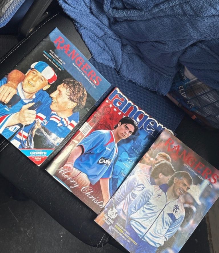 Rangers fc match day programs
