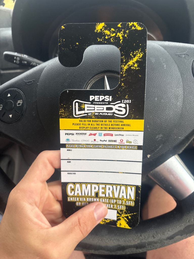 Leeds camper van pass 