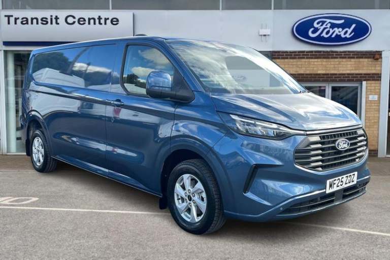 2025 Ford Transit Custom 2.0 EcoBlue 136ps H1 Van Limited PANEL VAN DIESEL Manual