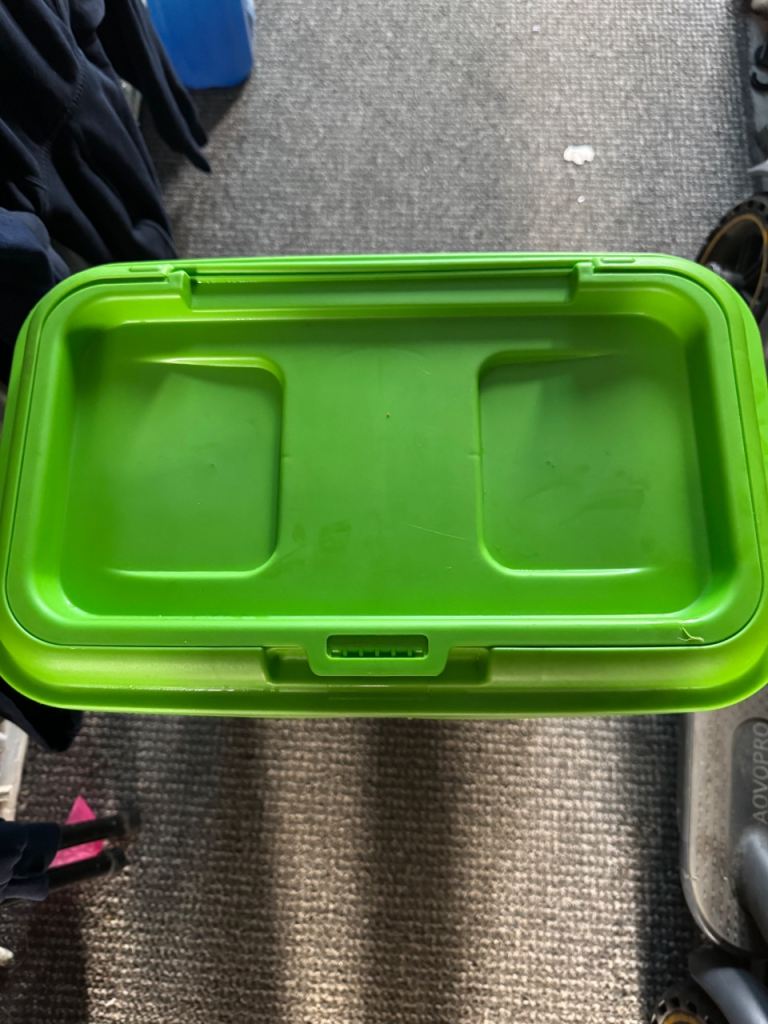 Dog food container full of wagg dog food