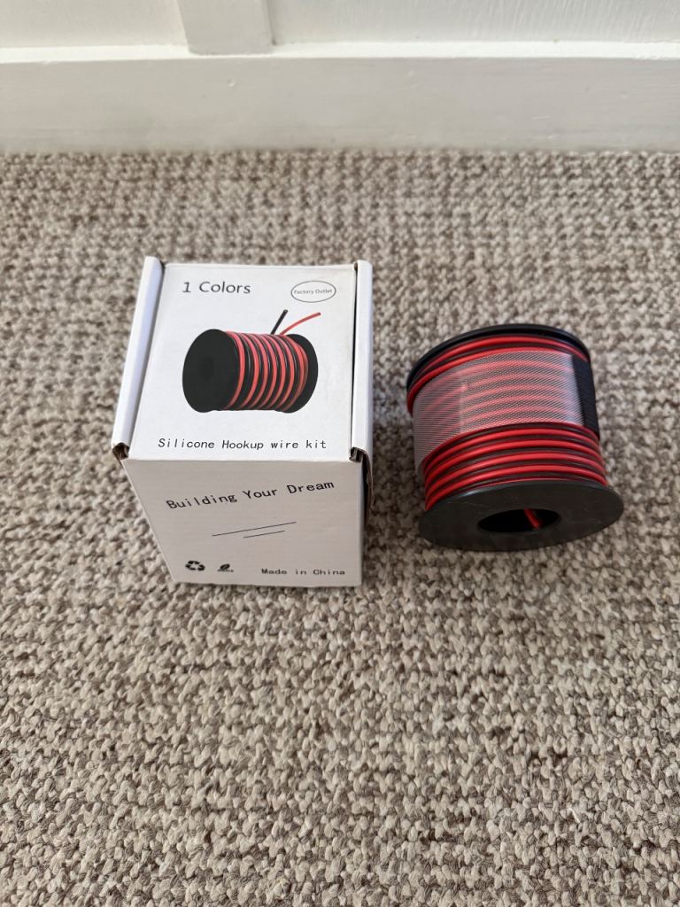 18awg Silicone Electrical Wire Extension Cable Cord 20m