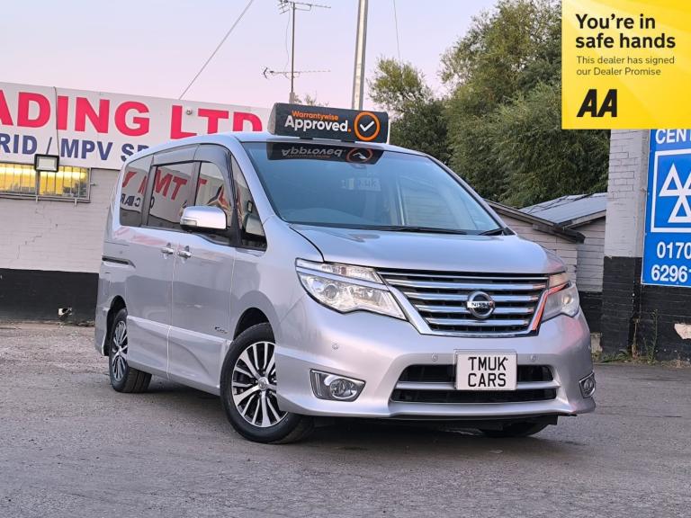 2015 Nissan Serena 2.0 Petrol Auto 8 Seats MPV Highway Star S-Hybrid 2WD ULEZ Compliant MPV Petro...