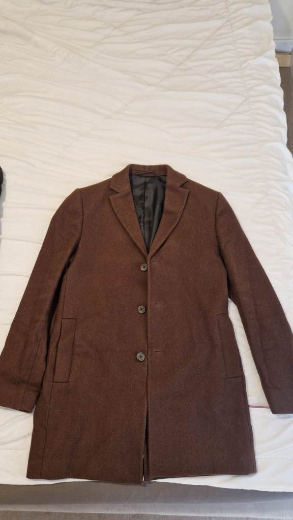NEXT Men's Brown Coat – Good Condition - Size S