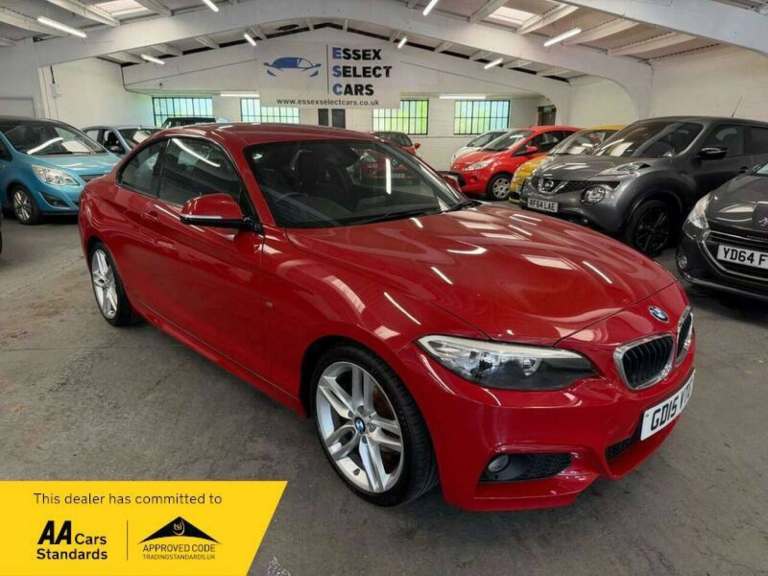 2015 BMW 2 Series 218d M Sport 2dr COUPE DIESEL Manual