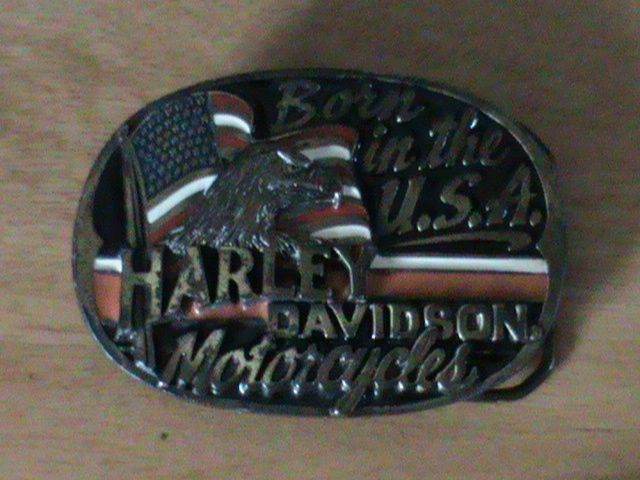 image for New Never Used Harley Davidson Belt Buckle