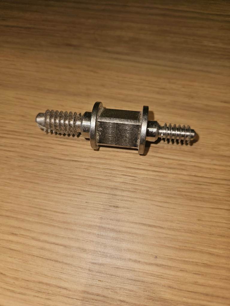 Double ended worm screw drive Easy wood woodturning lathe chuck Axminster wood turning 