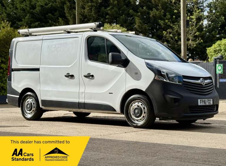 2016 Vauxhall Vivaro 1.6 CDTi 2900 ecoFLEX L1 H1 Euro 5 (s/s) 5dr Diesel
